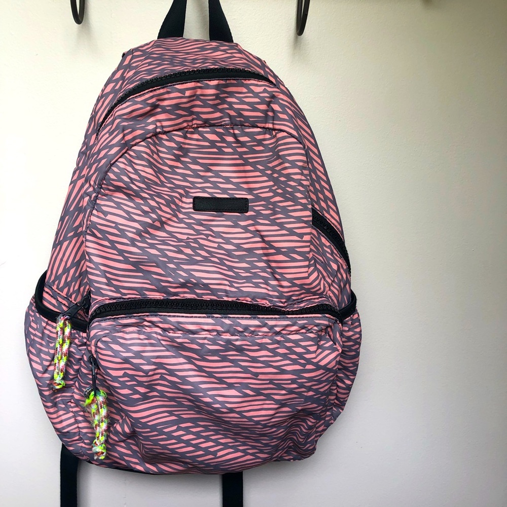 Pink & Gray Backpack